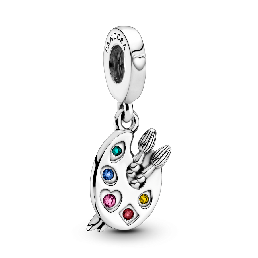 Artist's Palette Dangle Charm