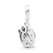Artist's Palette Dangle Charm
