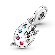 Artist's Palette Dangle Charm