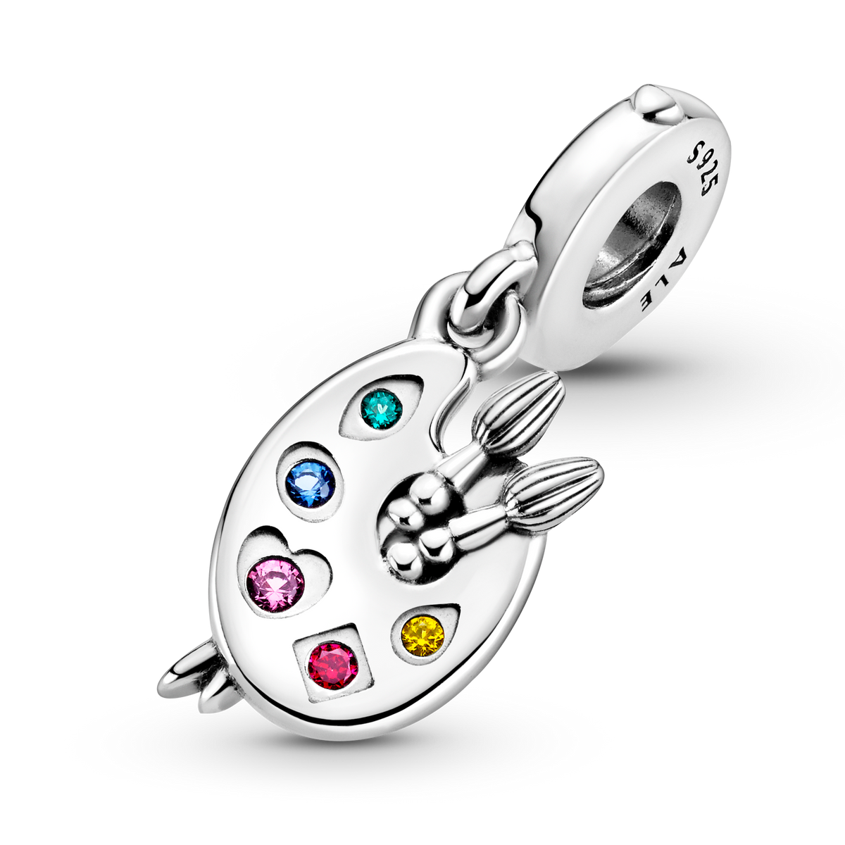 Artist's Palette Dangle Charm