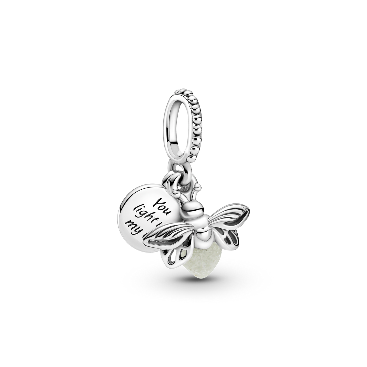 Glow-in-the-dark Firefly Dangle Charm