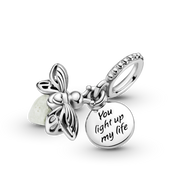 Glow-in-the-dark Firefly Dangle Charm