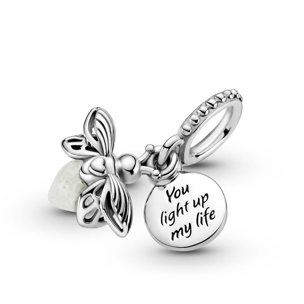 Glow-in-the-dark Firefly Dangle Charm