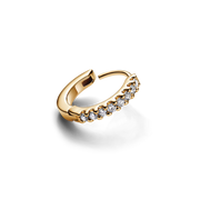 Pandora Era Lab-grown Diamond Hoop Earrings 14K Gold