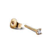 Pandora Era Lab-grown Diamond Stud Earrings 14K Gold