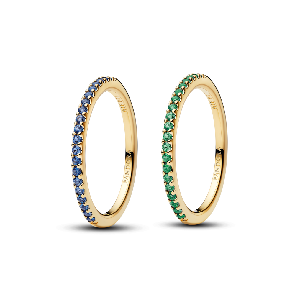Gold Friendship Bands Ring Set