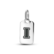 Letter I Rectangle Pendant