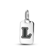 Letter L Rectangle Pendant