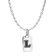 Letter L Rectangle Pendant