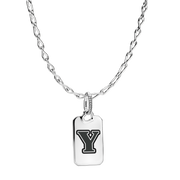 Letter Y Rectangle Pendant