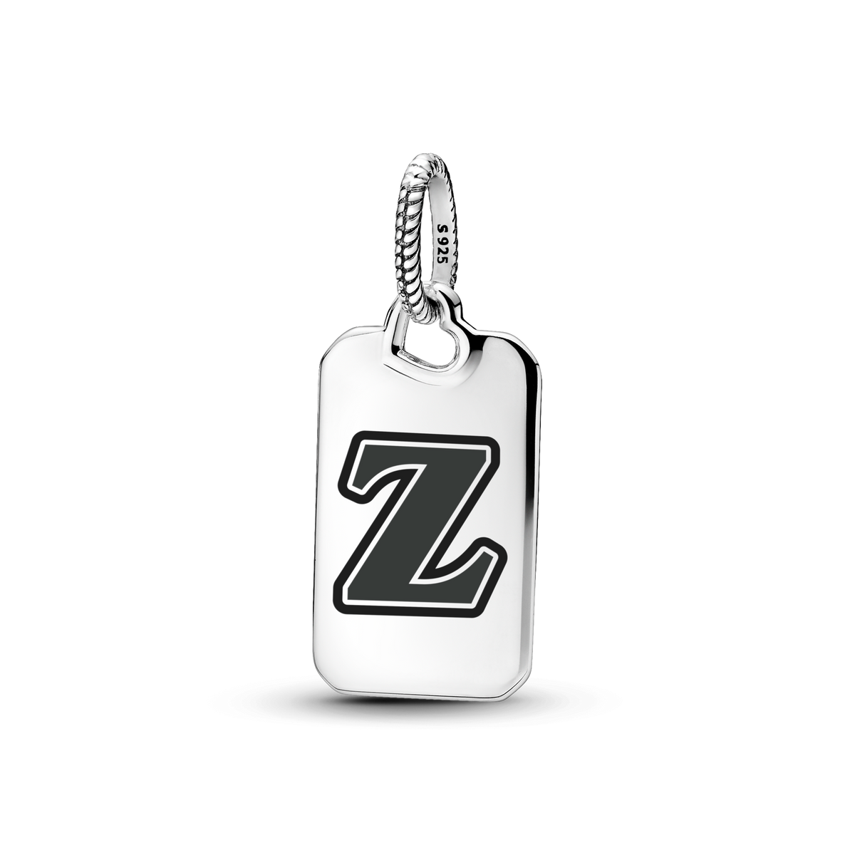 Letter Z Rectangle Pendant