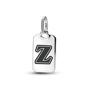 Letter Z Rectangle Pendant