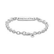 Mom Bar Link Bracelet