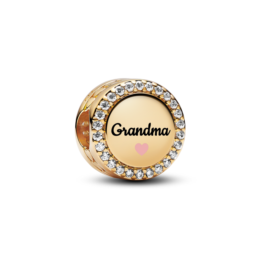 Engravable Grandma Charm