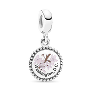 Washington, D.C. Cherry Blossom Dangle Charm