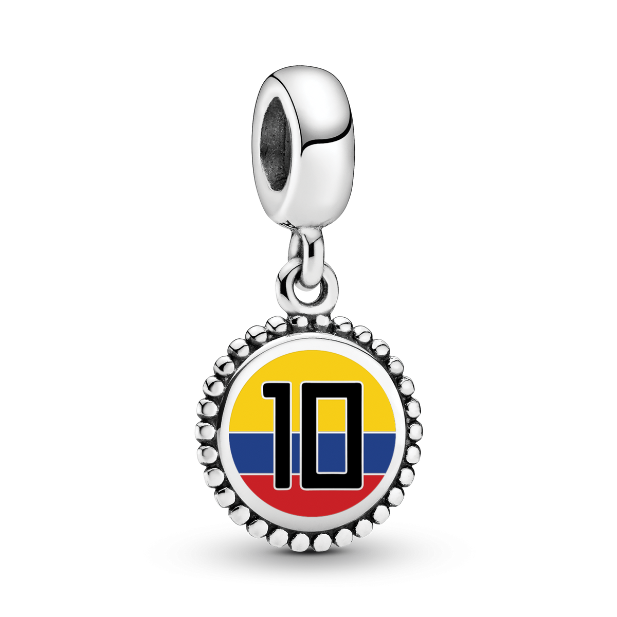 Colombia #10 Soccer Charm