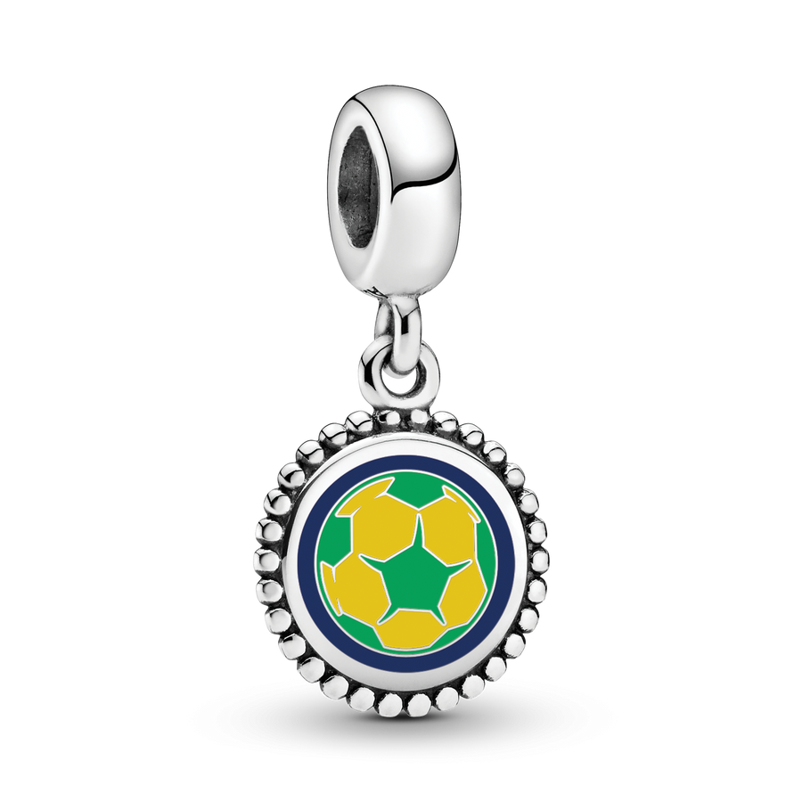 Brazil Soccer Charm