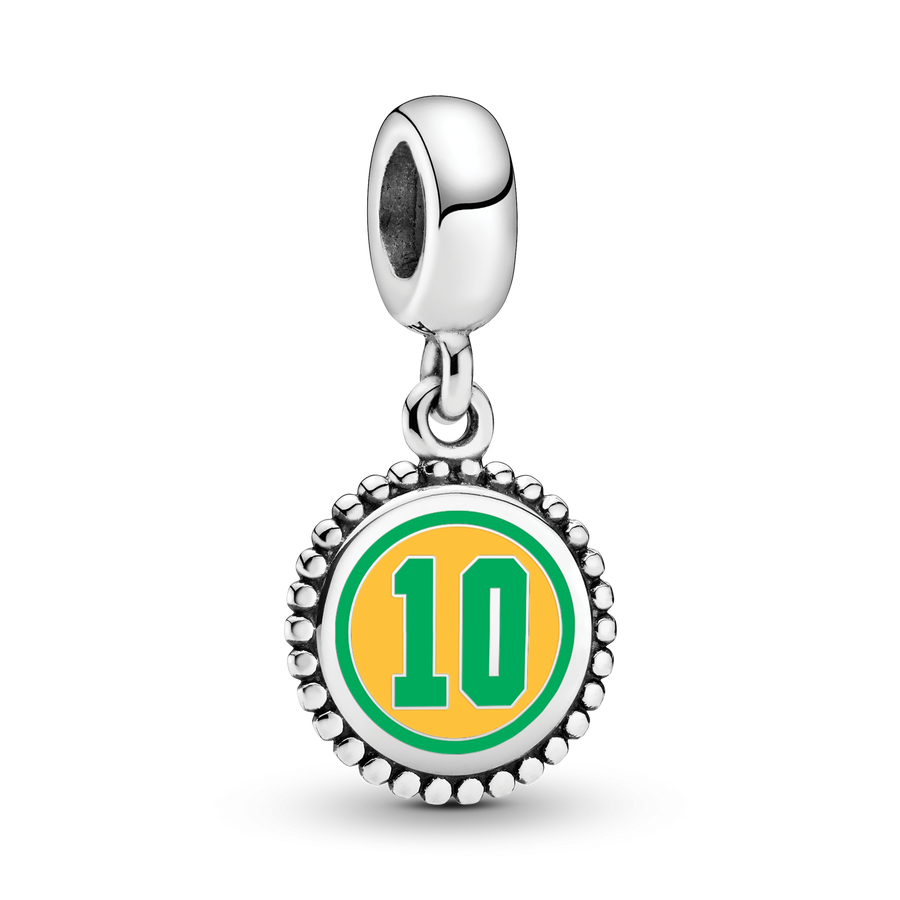 Brazil #10 Soccer Charm