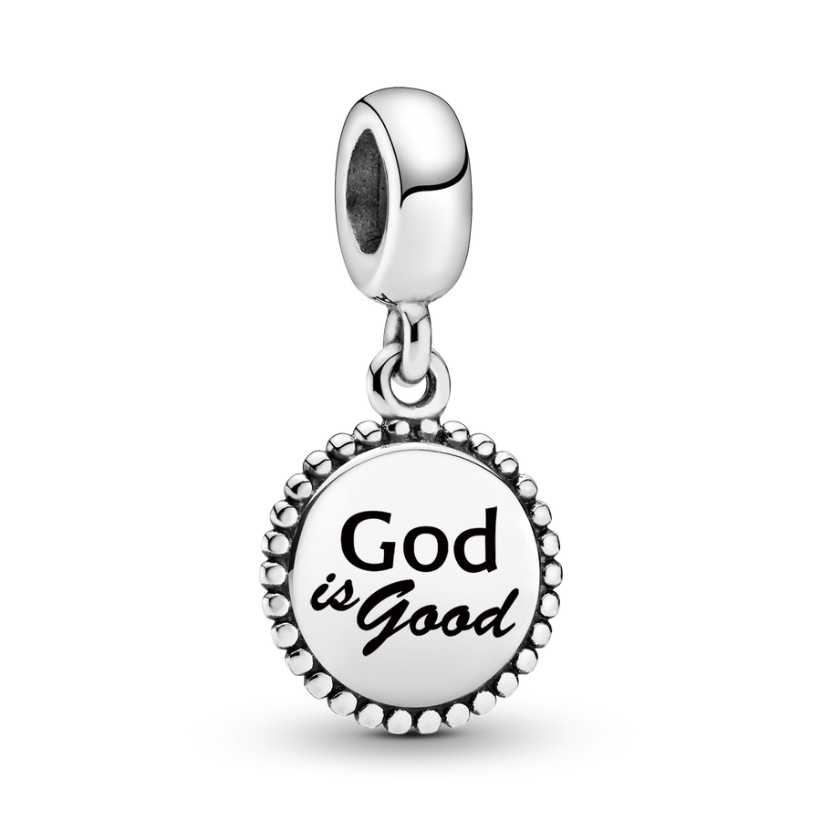 God is Good Dangle Charm