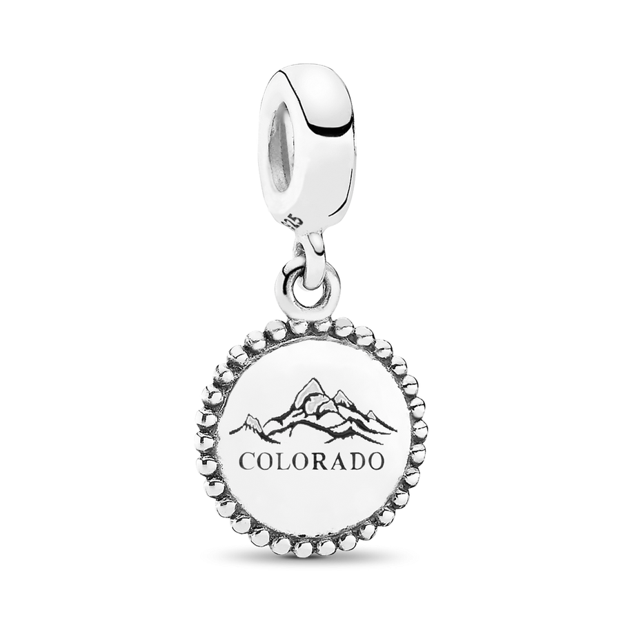 Colorado Snow Cap Dangle Charm