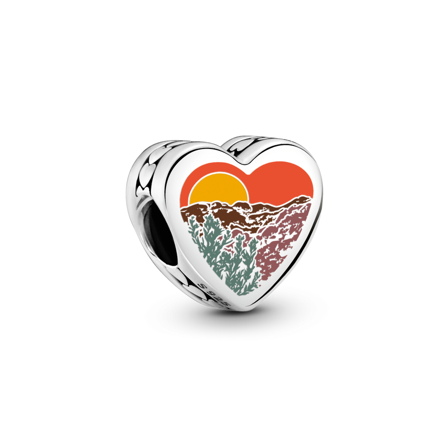  Nevada Heart Charm