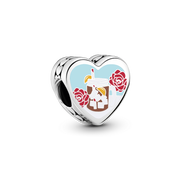 Alabama Heart Charm