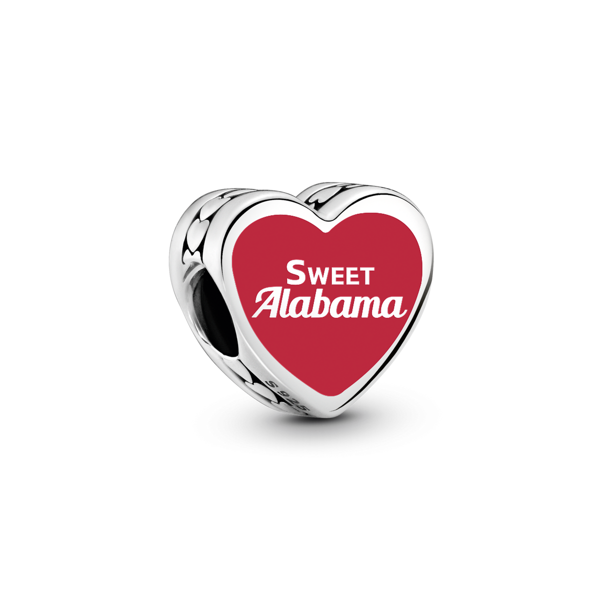Alabama Heart Charm