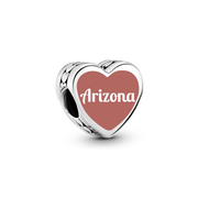 Arizona Heart Charm