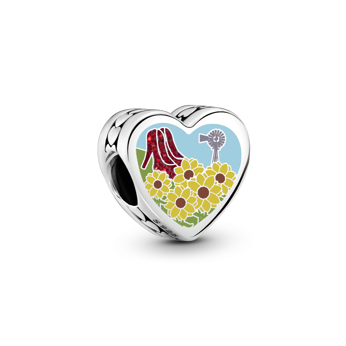 Kansas Heart Charm