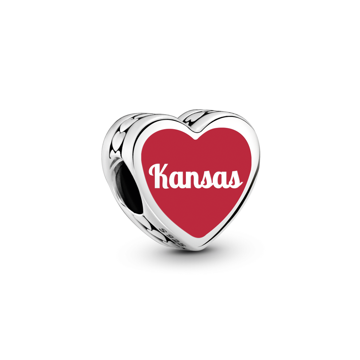 Kansas Heart Charm