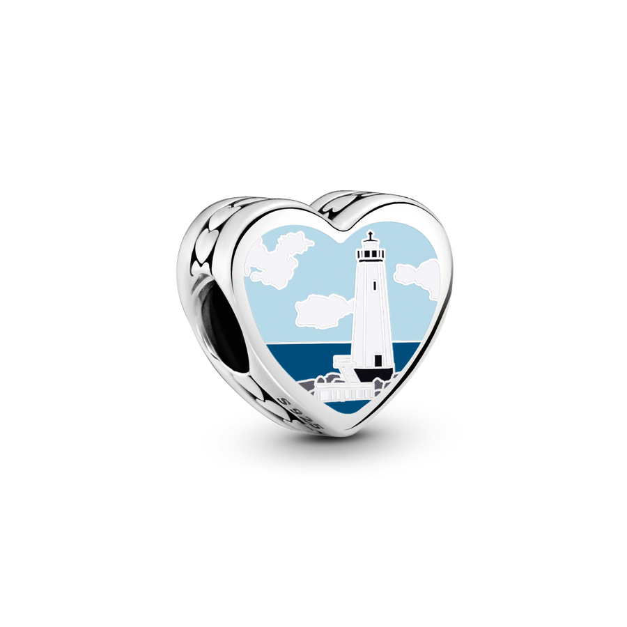 Maine Heart Charm