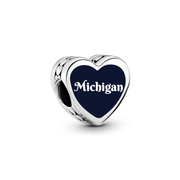 Michigan Heart Charm