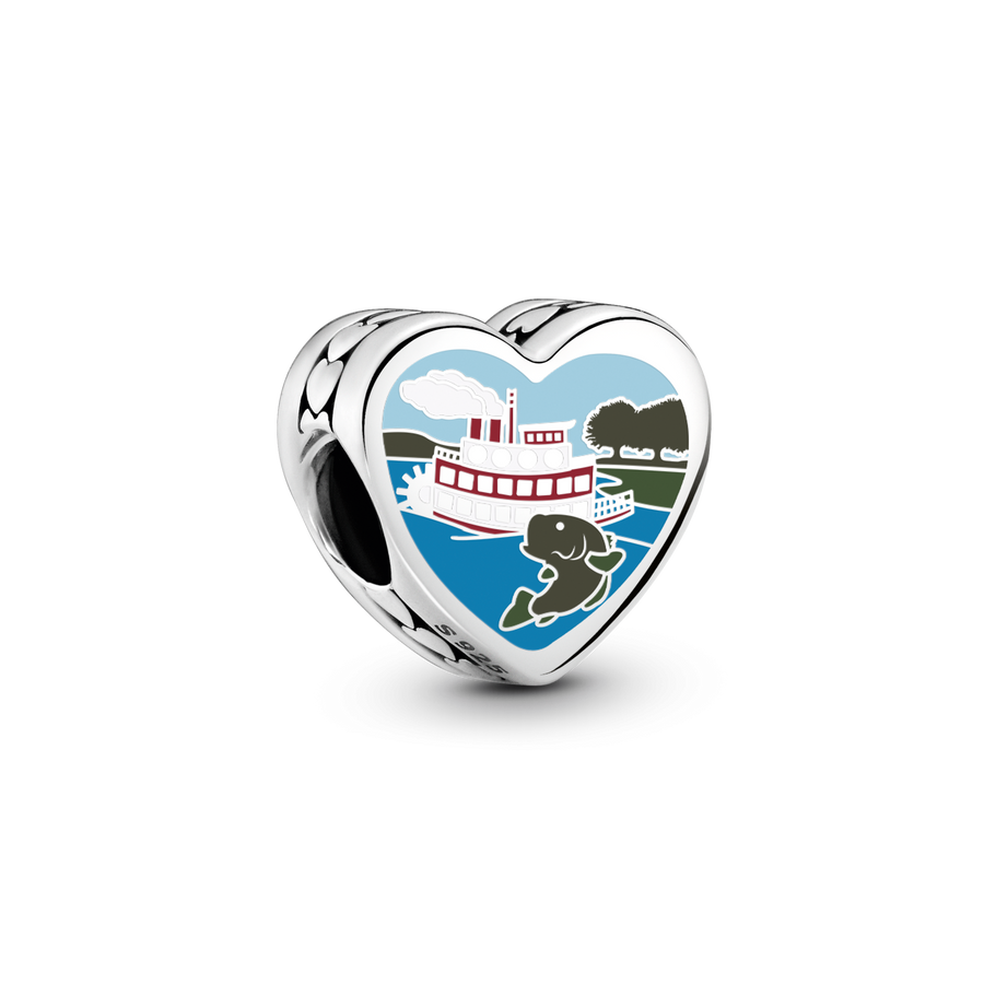 Mississippi Heart Charm