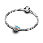 New Hampshire Heart Charm