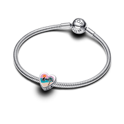 Puerto Rico Heart Charm