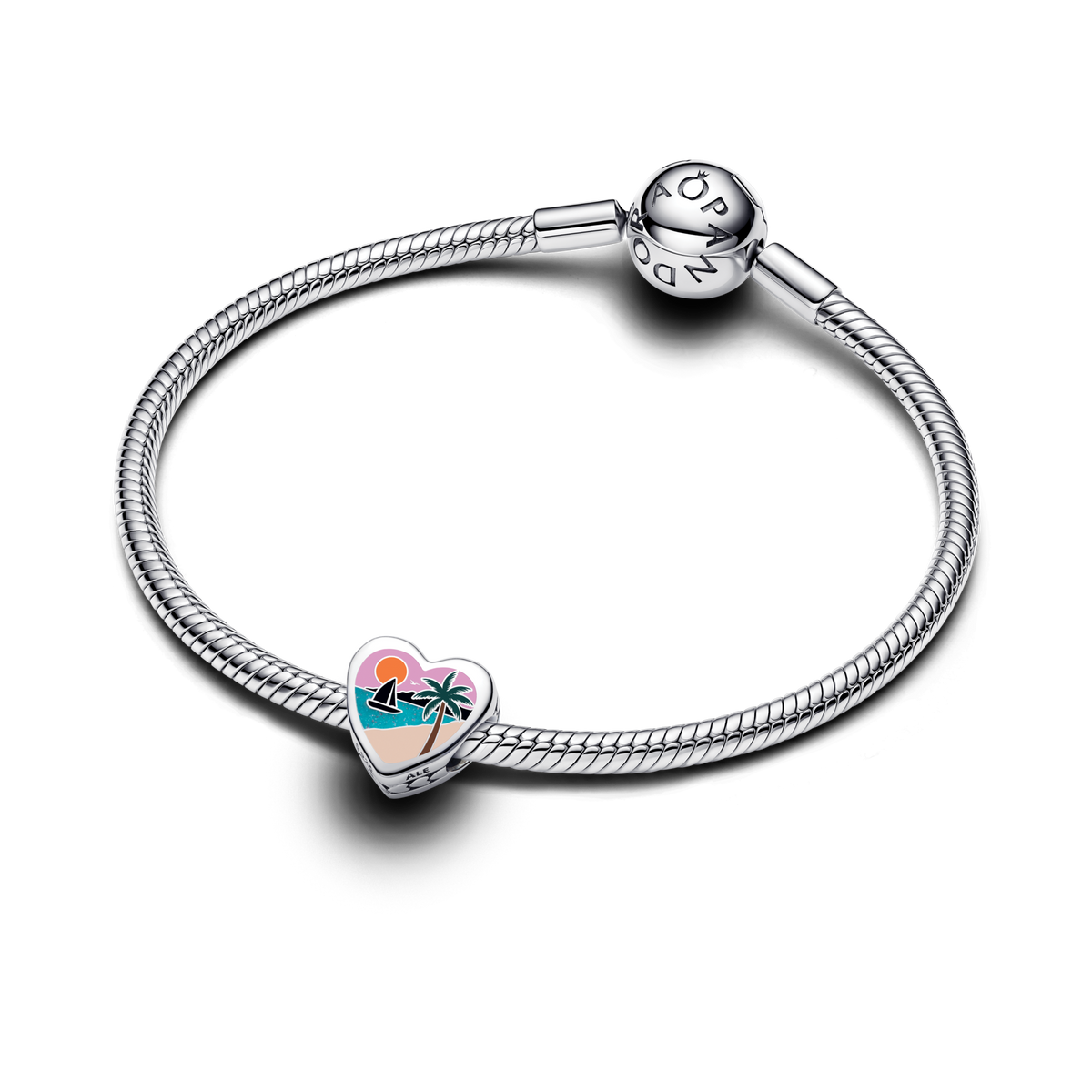 Puerto Rico Heart Charm