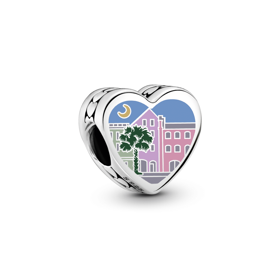 South Carolina Heart Charm