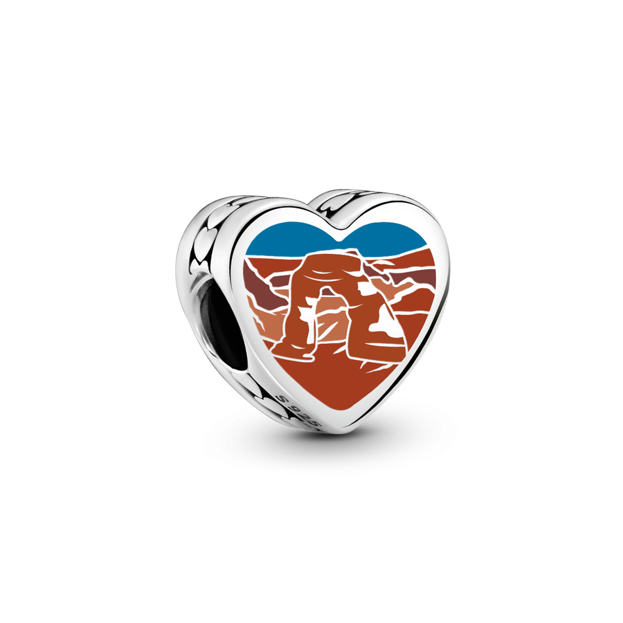 Utah Heart Charm
