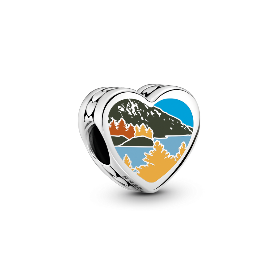 Vermont Heart Charm
