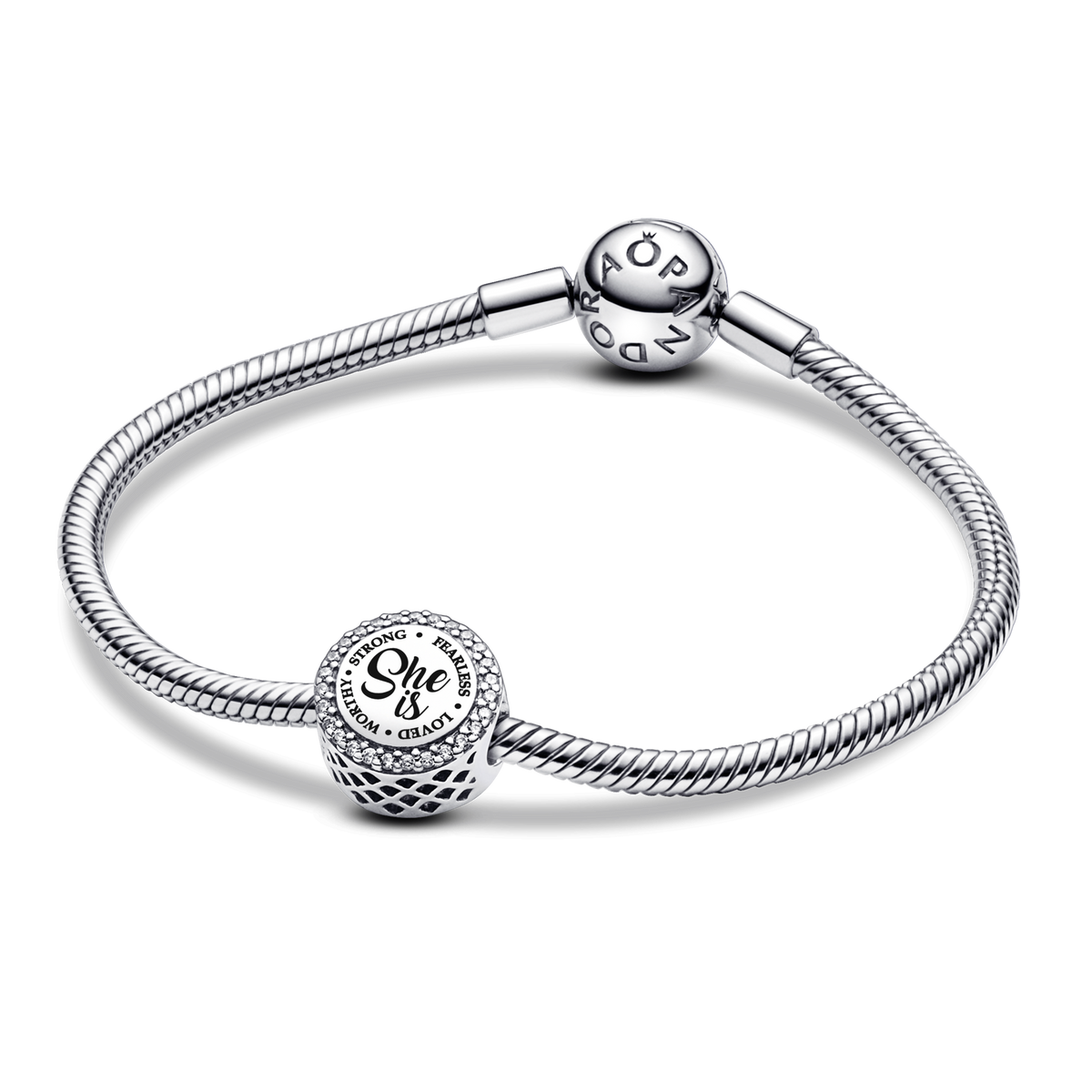 She Is Heart Charm