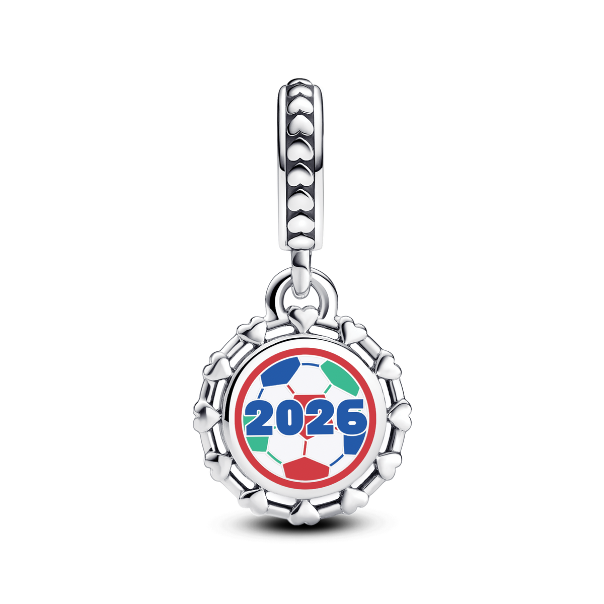 2026 Soccer Dangle Charm