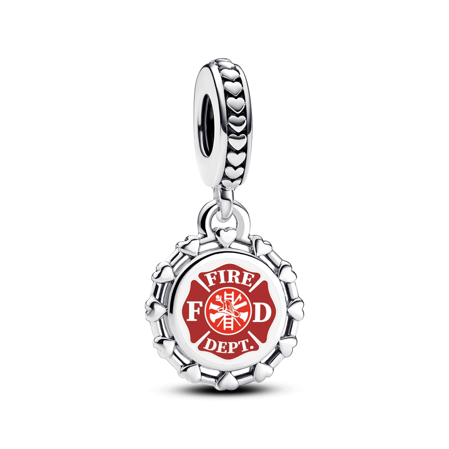 Firefighter Dangle Charm