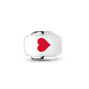 Hearts Murano Charm