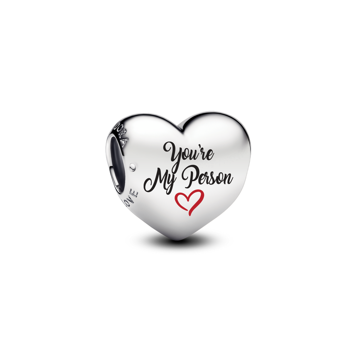 Engravable You're My Person Heart Charm