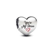 Engravable You're My Person Heart Charm