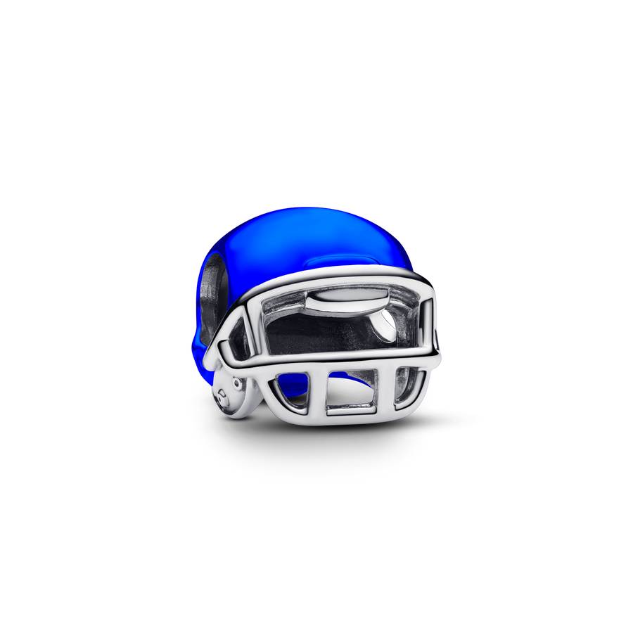 Royal Blue Football Helmet Charm