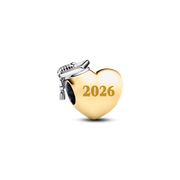 Graduation 2026 Yellow Heart Charm