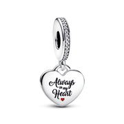Always In My Heart Dangle Charm