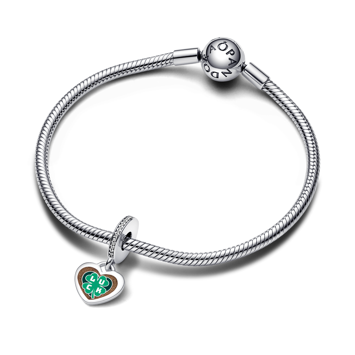 Clover Good Luck Dangle Charm