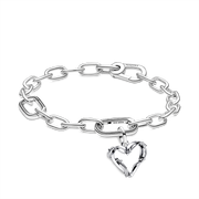 Barbed Wire Heart Bracelet Set